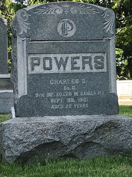 Charles S. Powers 9th infantry riverside cemetery
